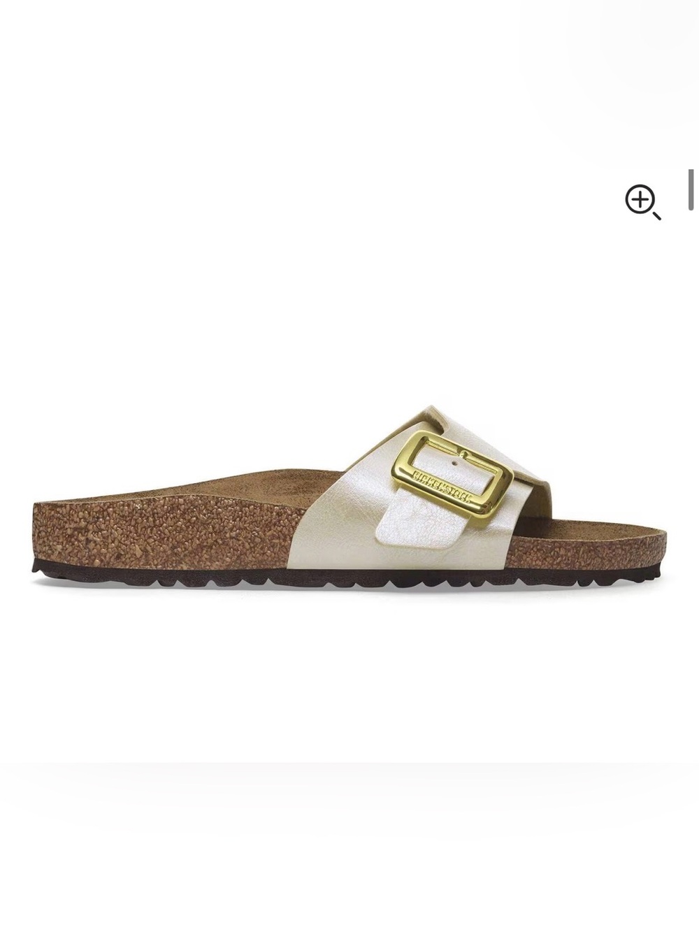 Birkenstock Catalina Cushion Buckle Sandals - Graceful Pearl White - Size 40 - Picture 10 of 12